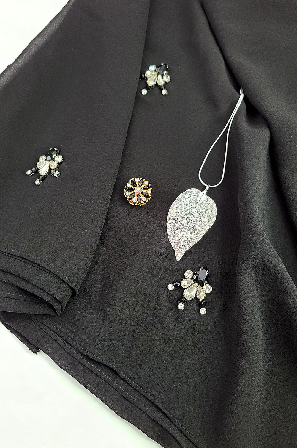 Black Rhinestone Gift Set