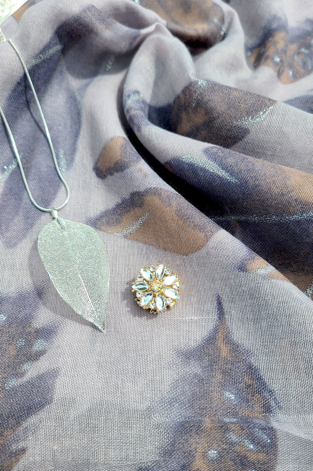 Silver Feather Gift Set
