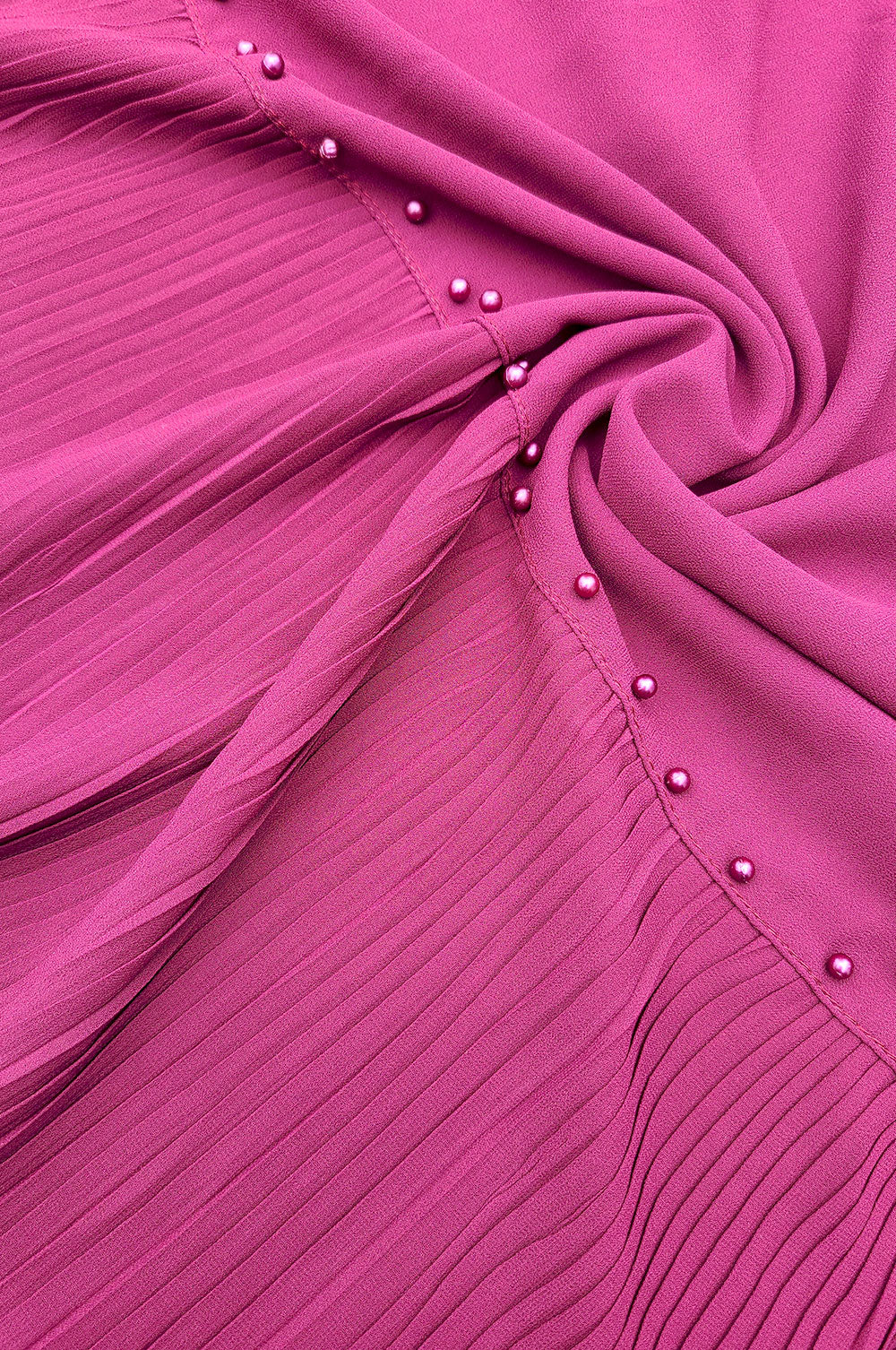Graceful Chiffon Hijab with Pleated Border