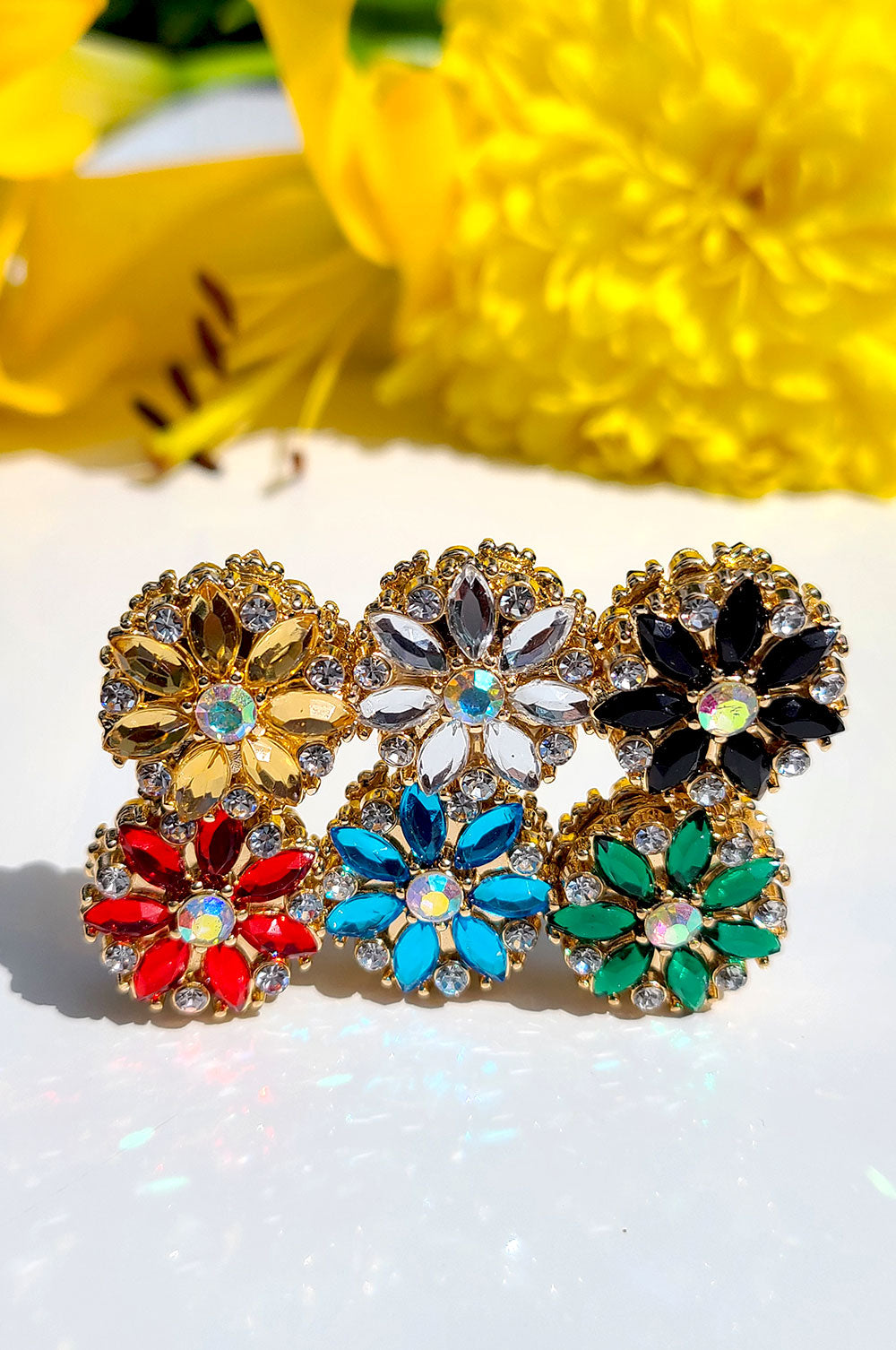 Jewelled Flower Hijab Magnet