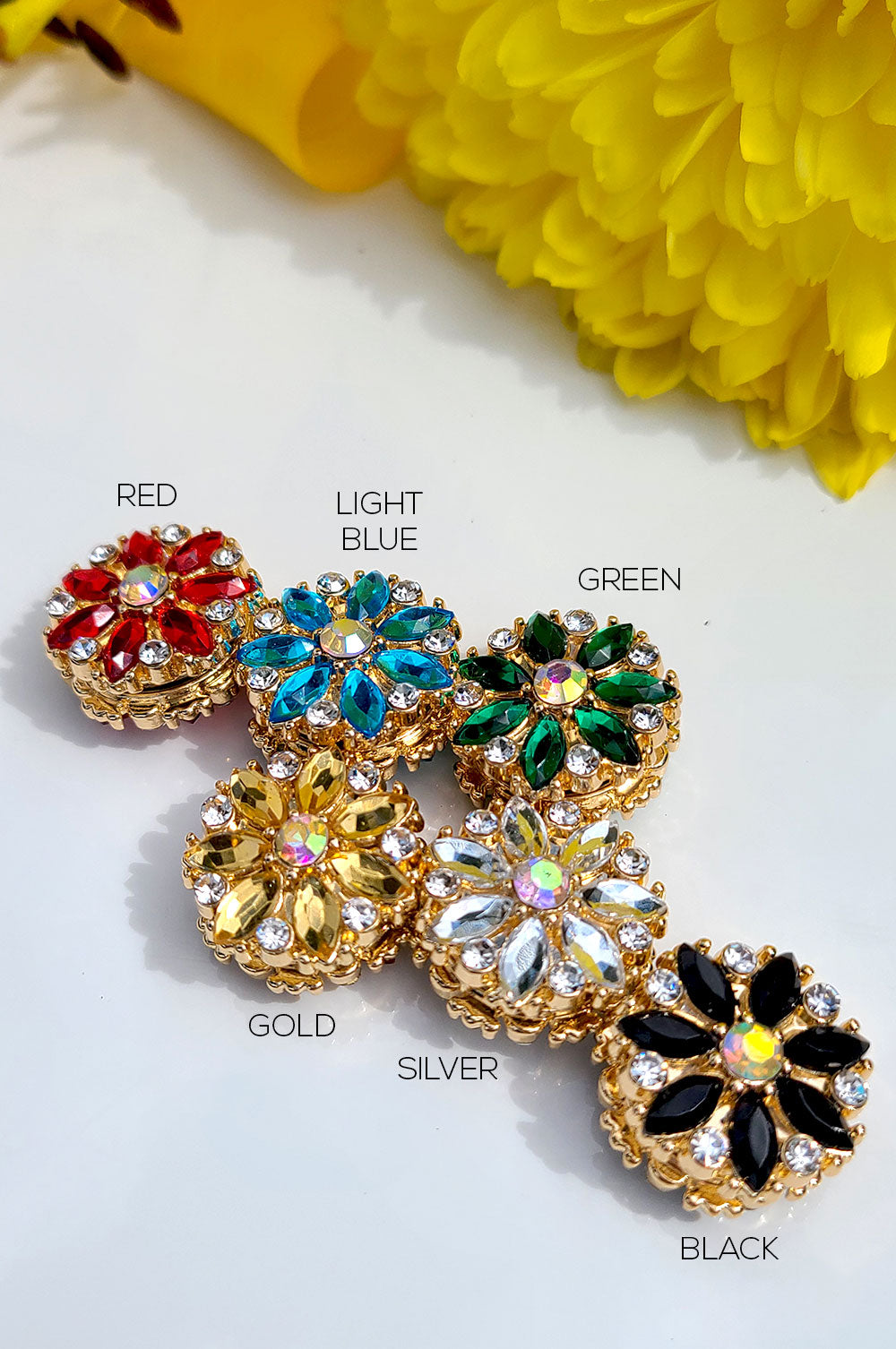 Jewelled Flower Hijab Magnet