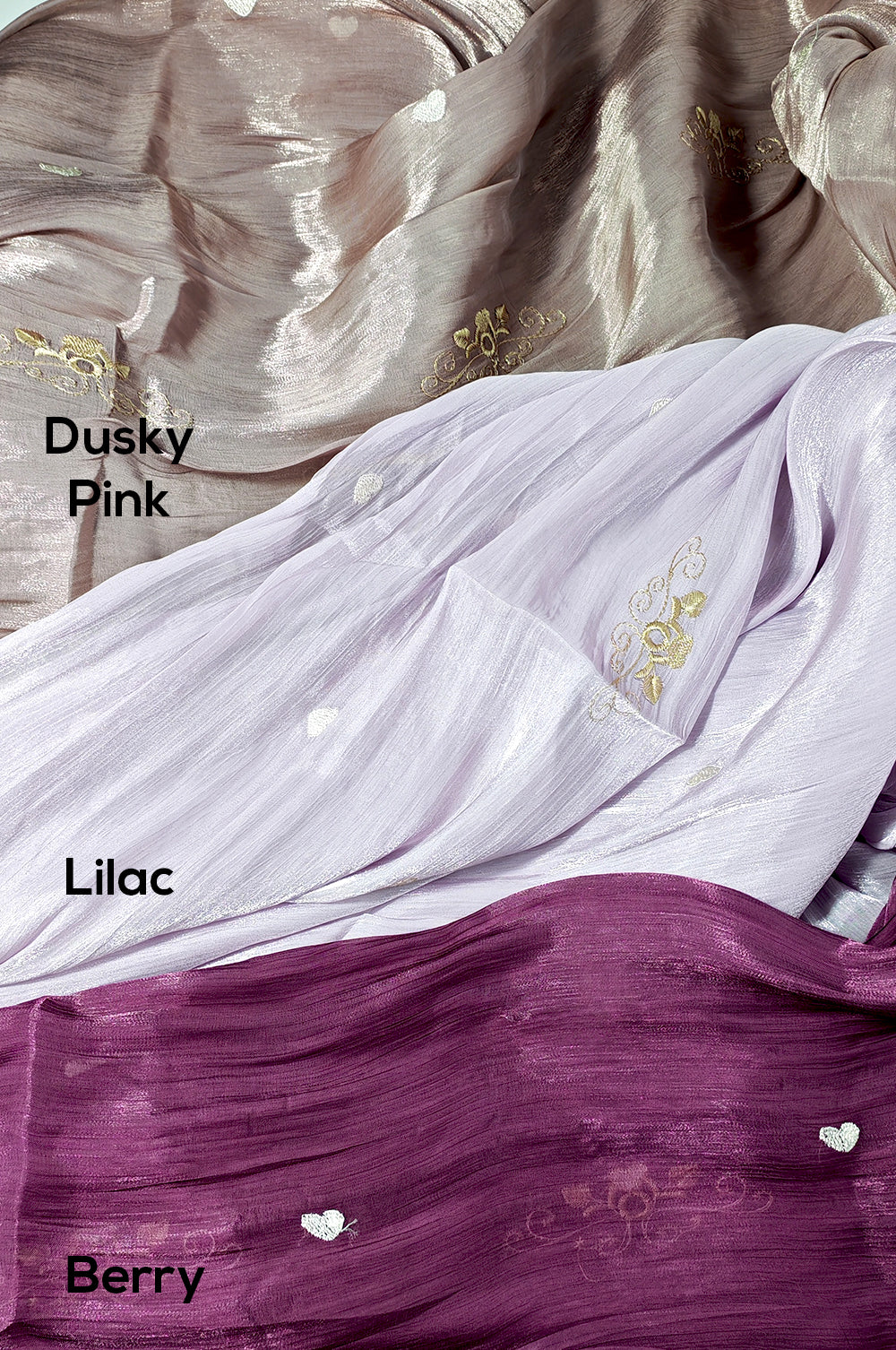 NEW Embroidered Shimmer Hijab