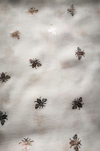 Foil Bee Print Hijab