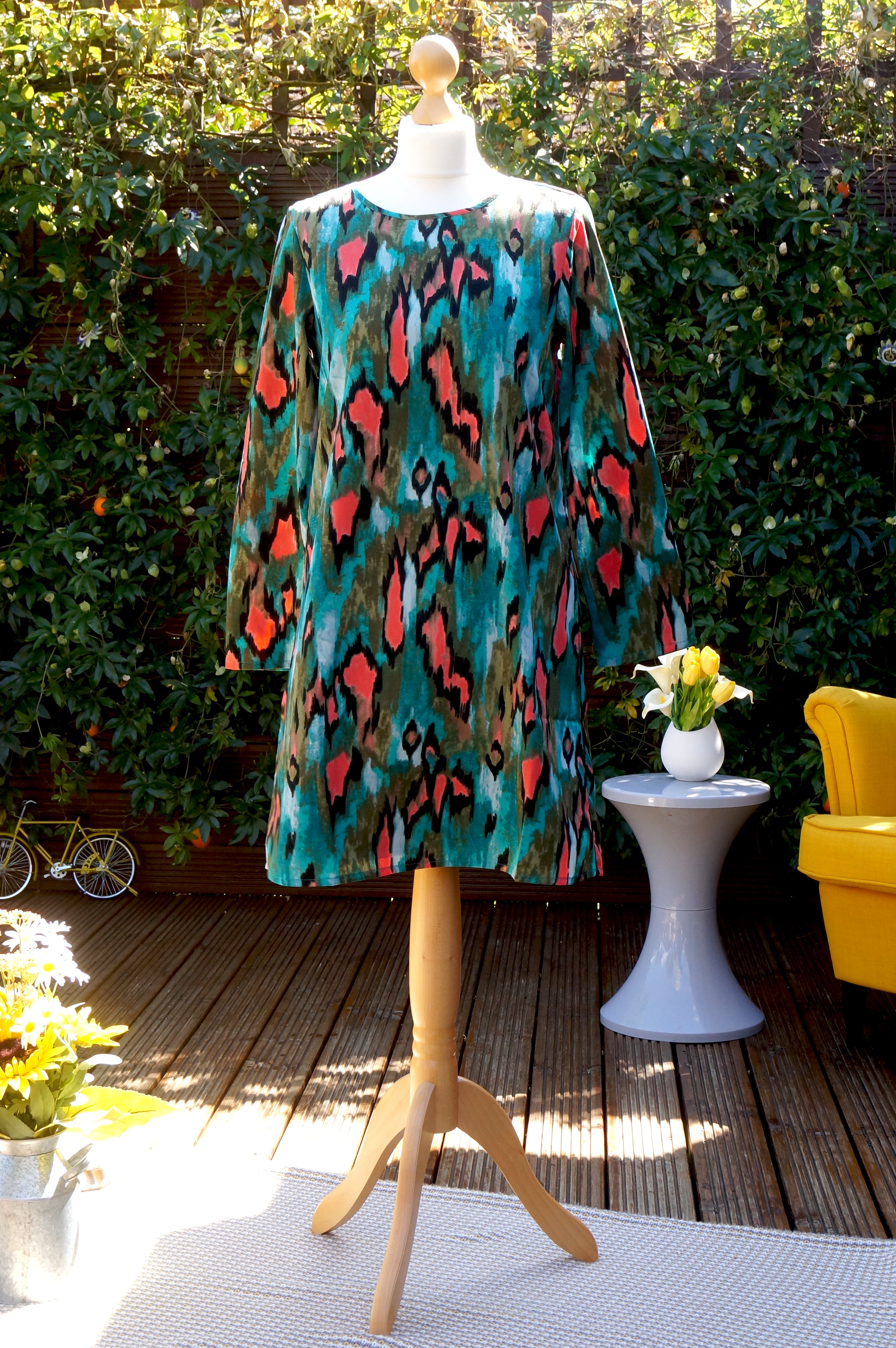 Compania Fantastica | Watercolour Green Tunic