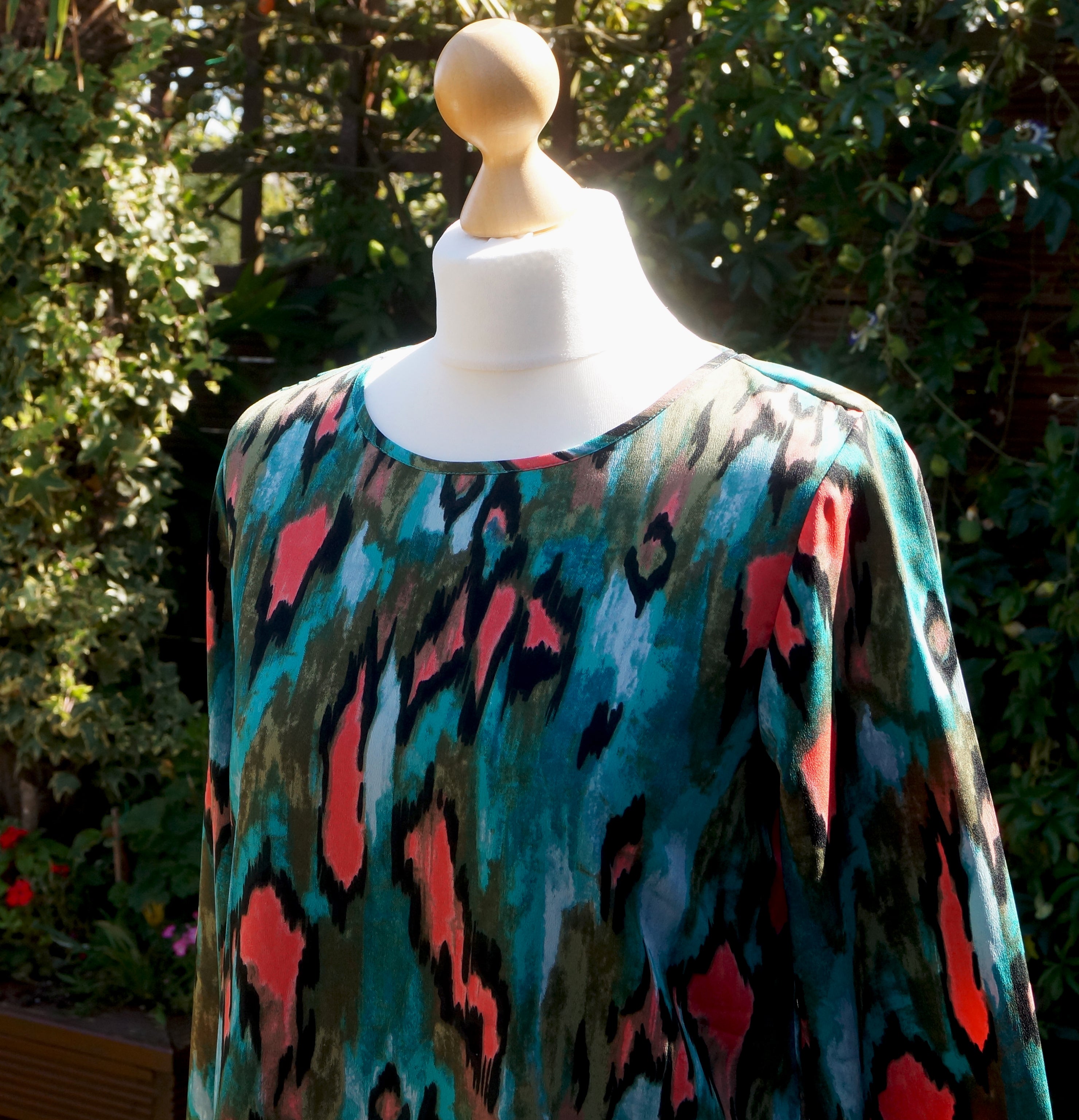 Compania Fantastica | Watercolour Green Tunic