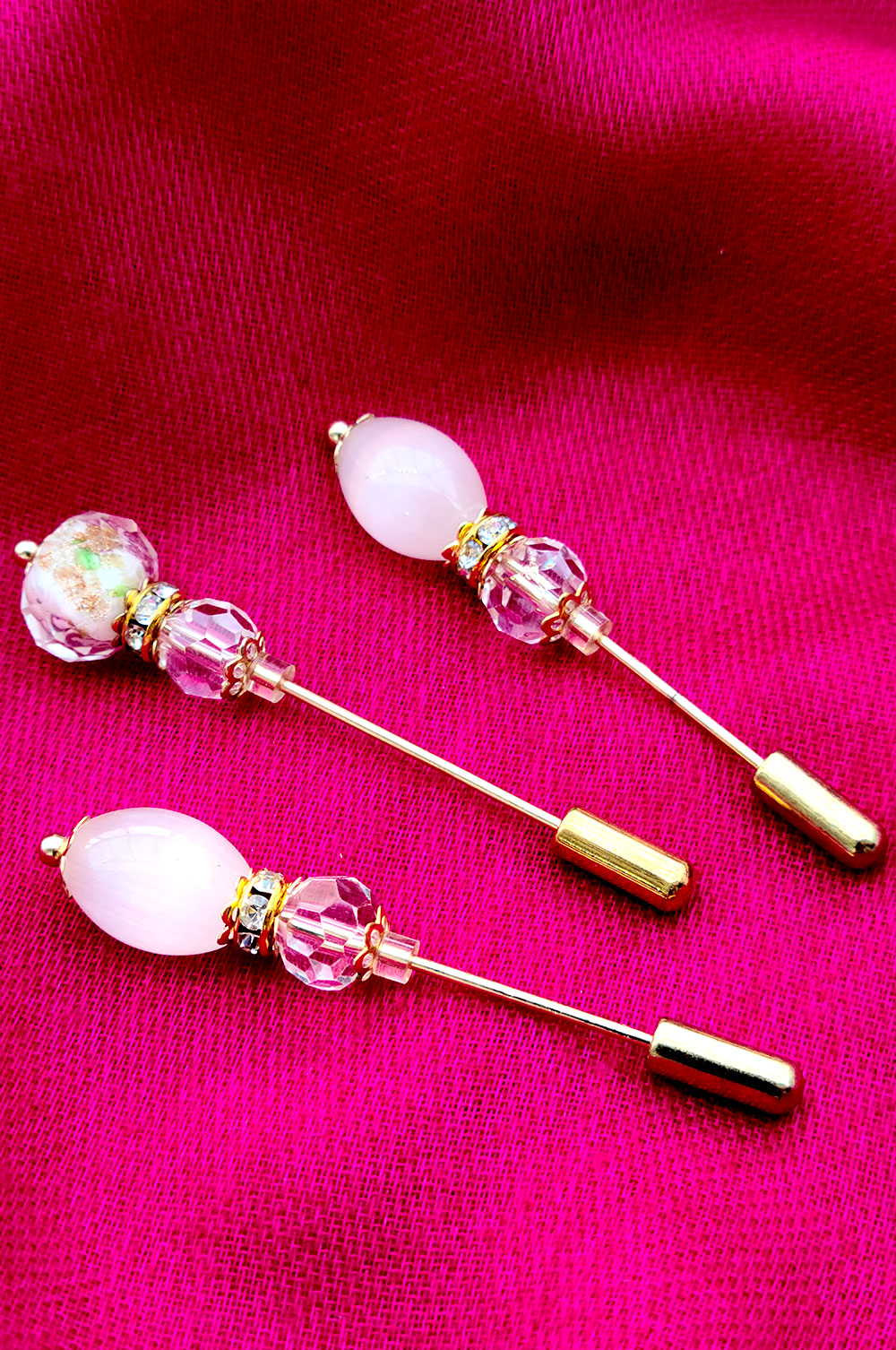 Pearl White Pin Set