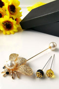 Queen Bee Statement Hijab Pin Set