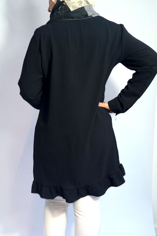 bee&Humble | Frill Detailed Shirt Dress with Belt