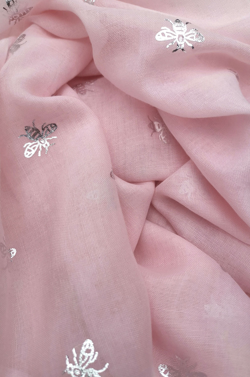 Foil Bee Print Hijab