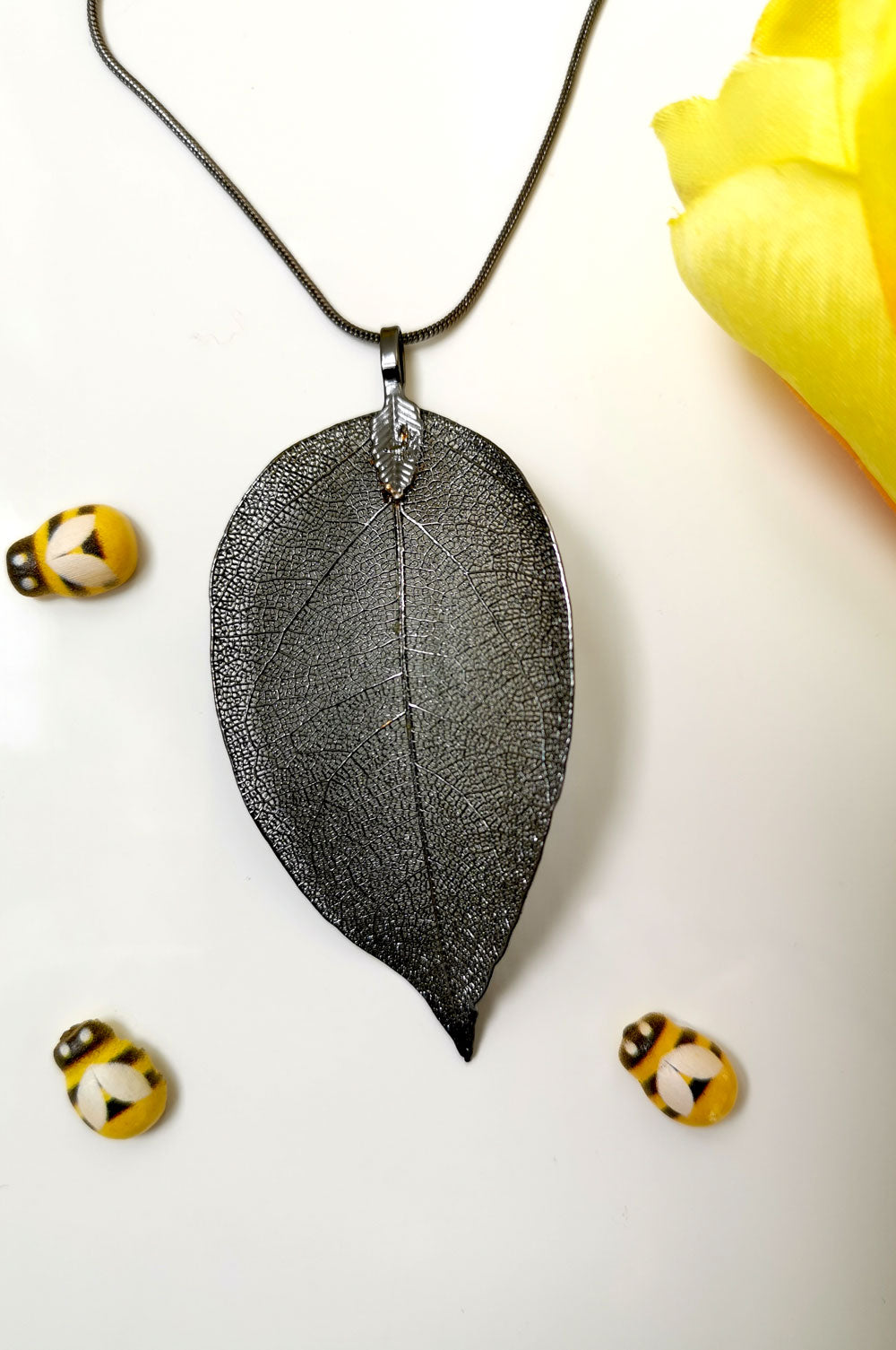 Natural Leaf Necklace