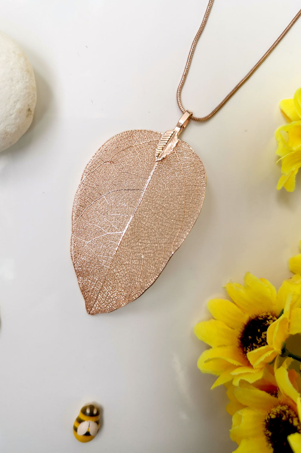 Natural Leaf Necklace