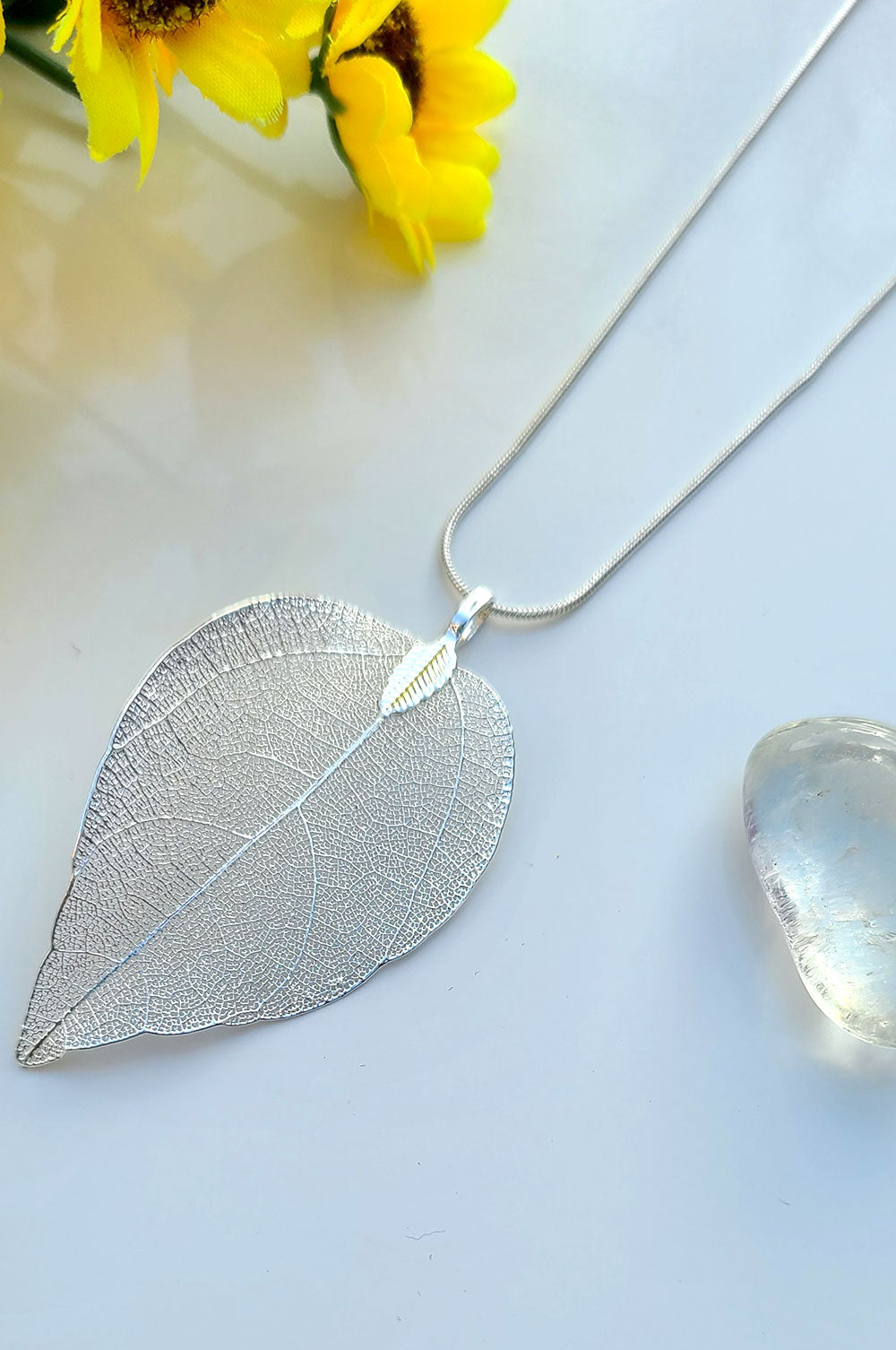 Natural Leaf Necklace