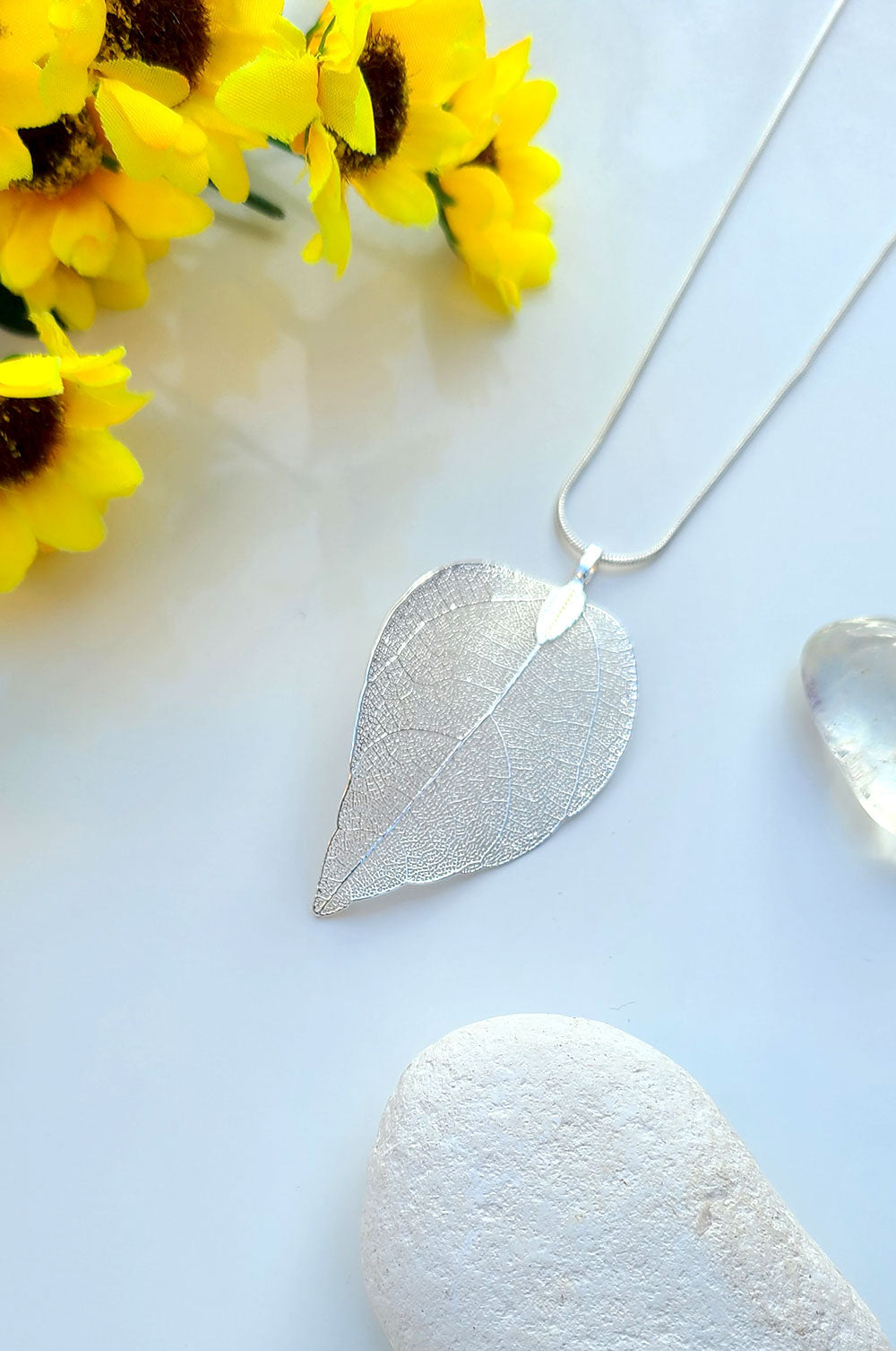 Natural Leaf Necklace